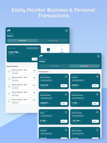 NexumPay iPad screenshot