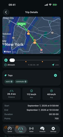 Speedometer: DriveGPSProof Screenshot 3 of 8