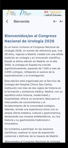 89 Congreso AEU Screenshot 2 of 7