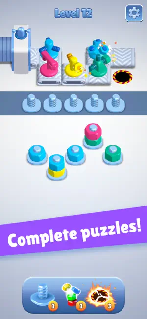 Match Machine: Nuts and Bolts screenshot 2