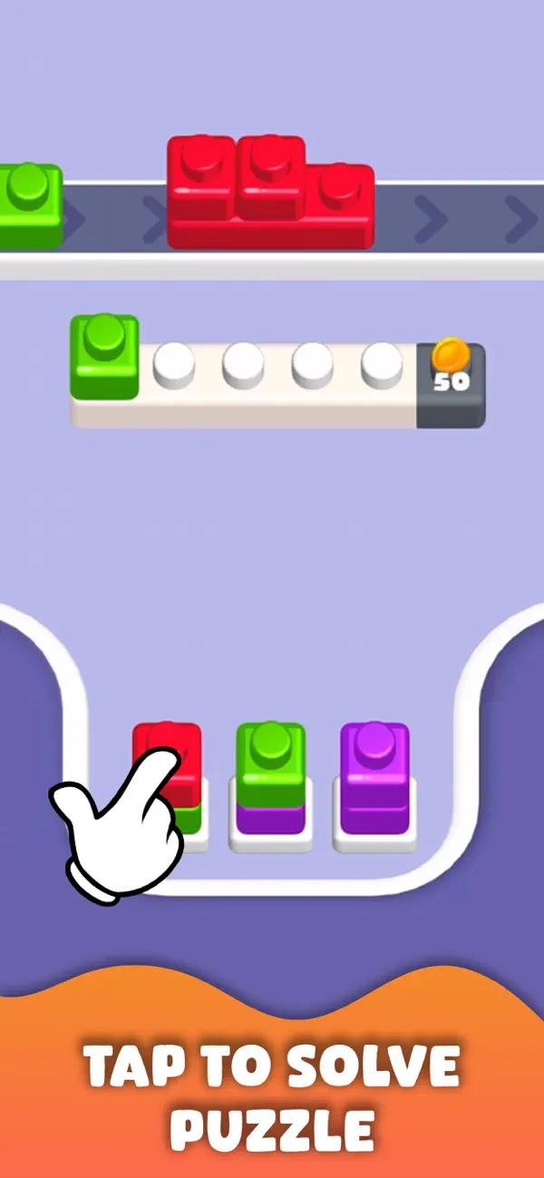 Screenshot #2 pour Block Sort 3D!