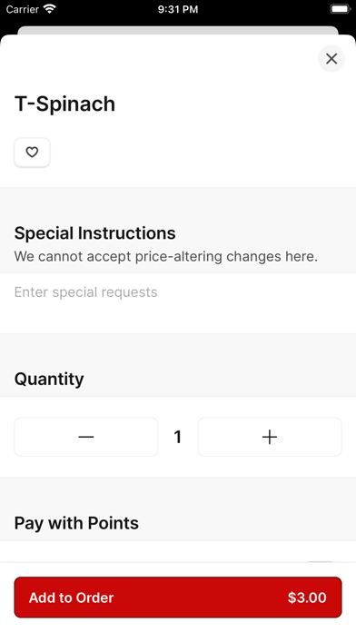 App screenshot