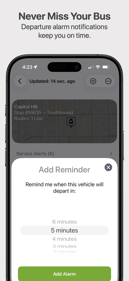 OneBusAway Screenshots