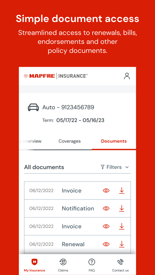 #4. GO MAPFRE (iOS) 由: MAPFRE U.S.A. Corp.