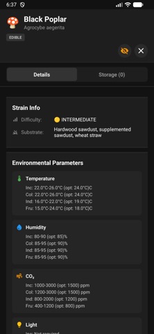MycoHub screenshot