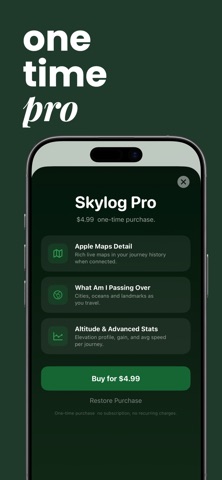 Skylog: GPS Journey Tracker Screenshot 7 of 7