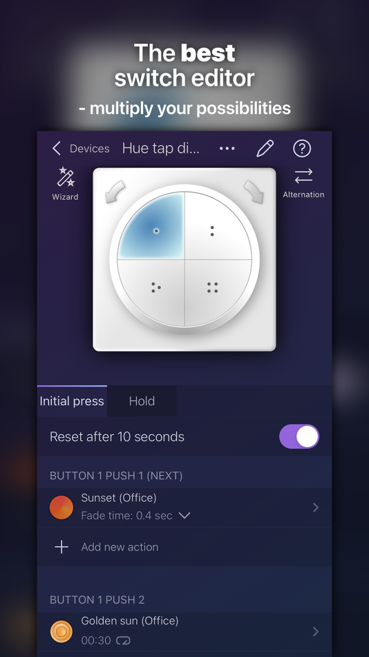 #4. iConnectHue for Philips Hue (iOS) Podle: Stefan Gohler