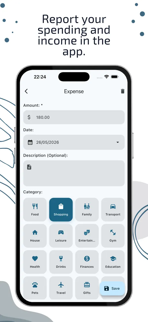 Screenshot #3 pour Monthly Expense Income Control