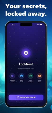 Lock Photos with Face ID iPhone screenshot