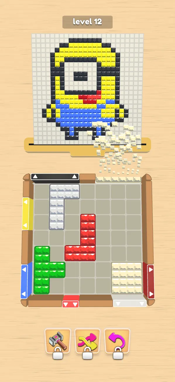 Screenshot #3 pour Block Paint Puzzle