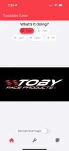 Toby Car Track Tuner screenshot #1 for iPhone