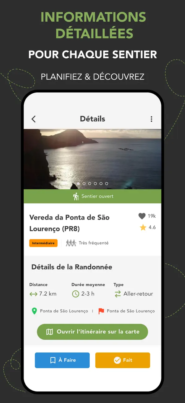 Screenshot #2 pour WalkMe | Randonnée à Madère
