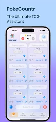 PokeCountr - TCG Helper app screenshot