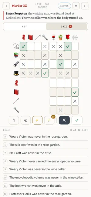 Murder OX: Mystery Puzzle Game screenshot 1