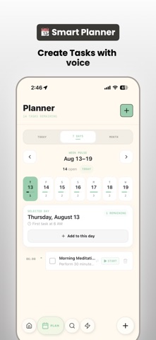 Chela: AI Voice Notes & Habits Screenshot 3 of 10