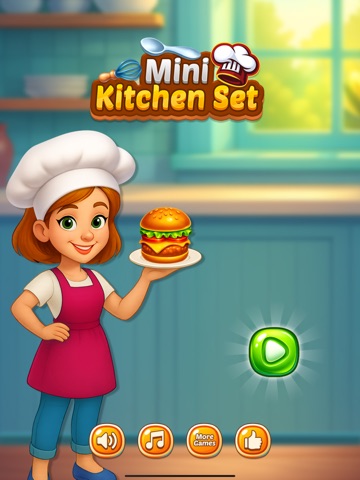 Mini Kitchen Cooking Set iPad screenshot