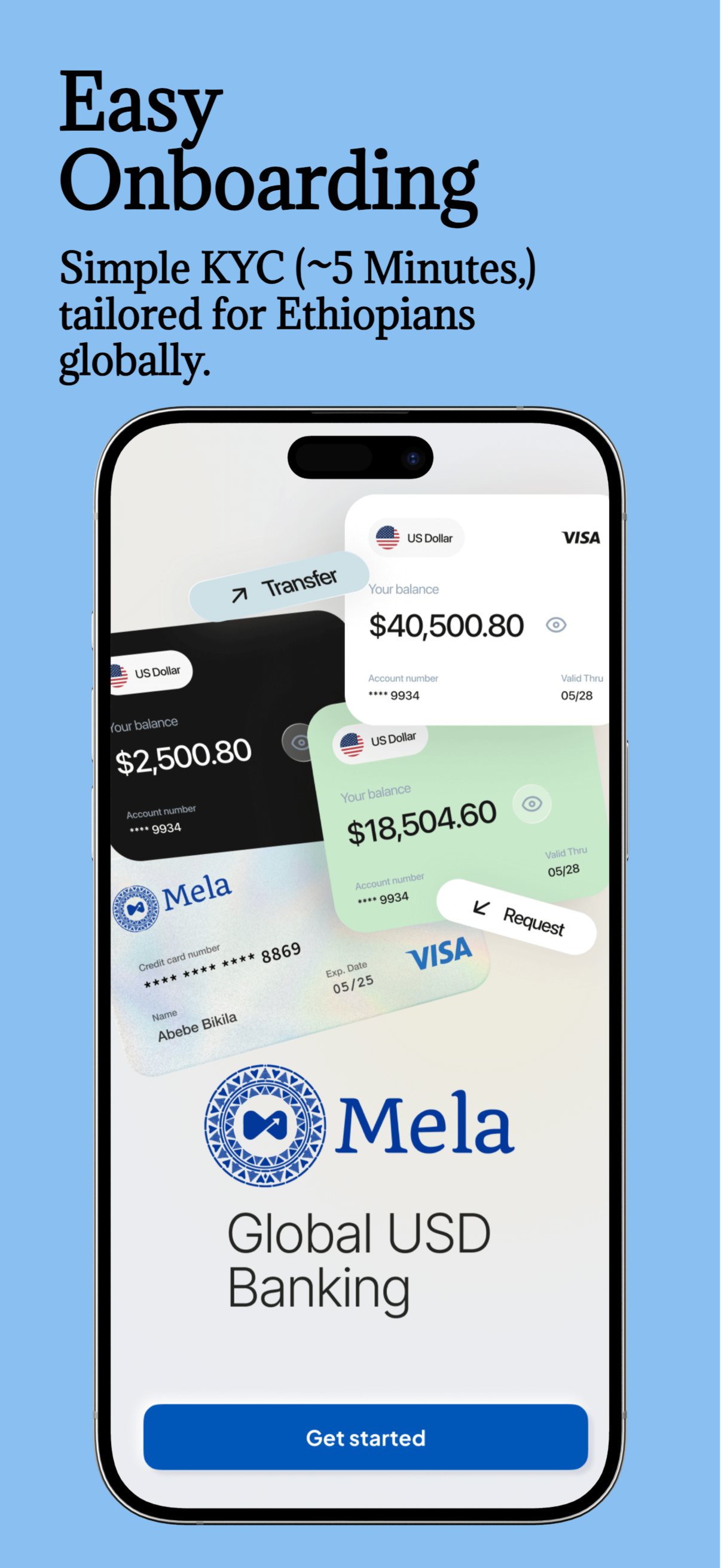 Mela: US Banking for Ethiopian screenshot 2