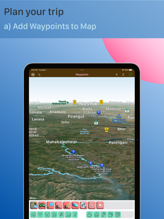 Screenshot #6 pour Routespunkt Hiking Grid Diary