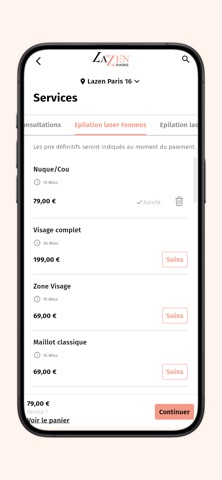 Lazen - Mobile screenshot