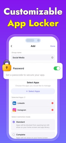 MyFocus - Screen Time Control screenshot