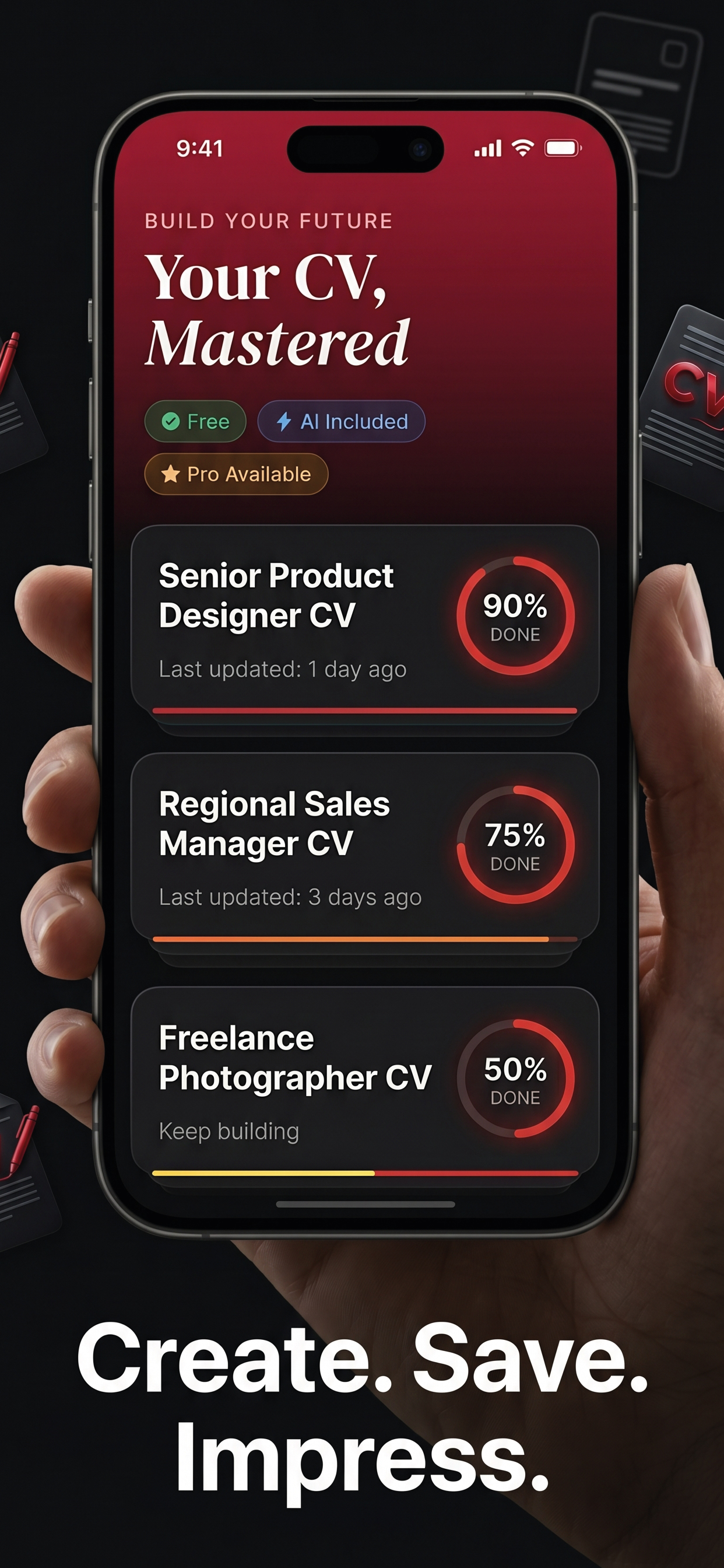 ProCVAI: CV Maker & Resume AI
