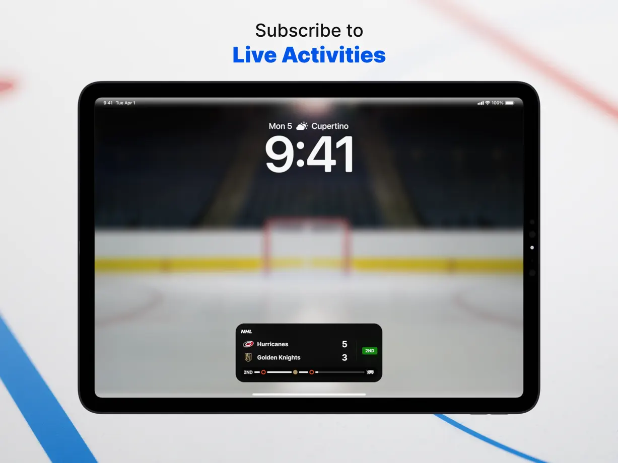 NHL iPad screenshot 7