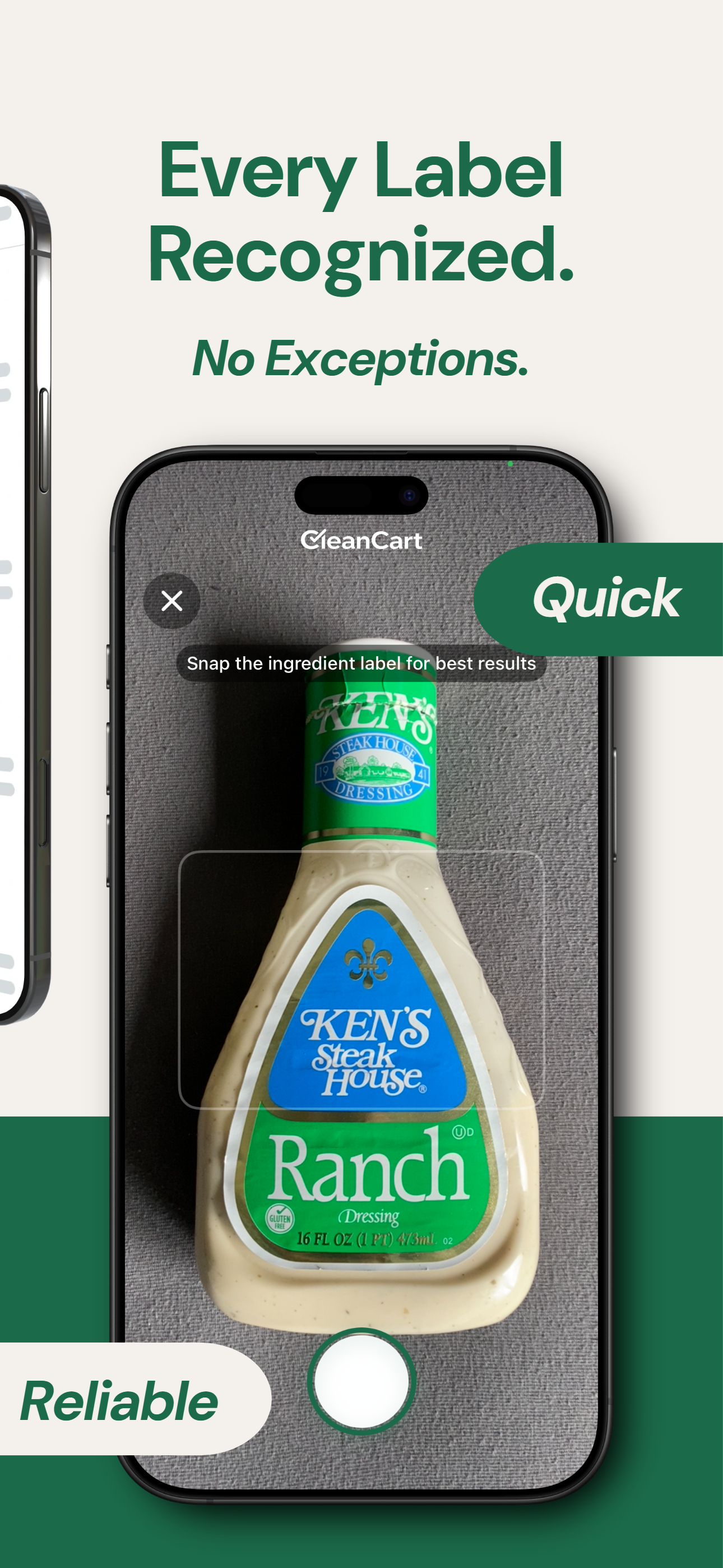 CleanCart - Food Scanner