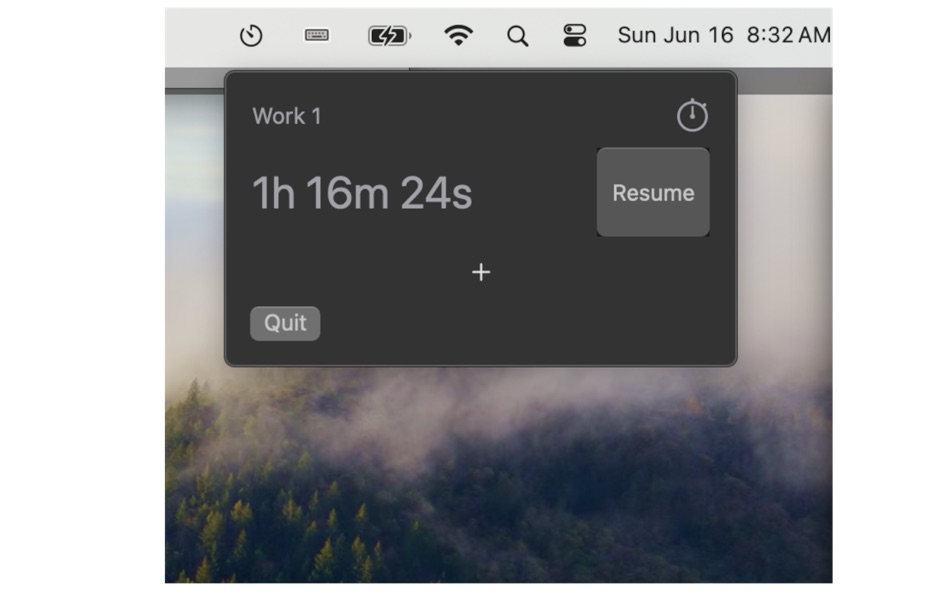 #2. Oak Timer (macOS) By: Bukdu Group, LLC