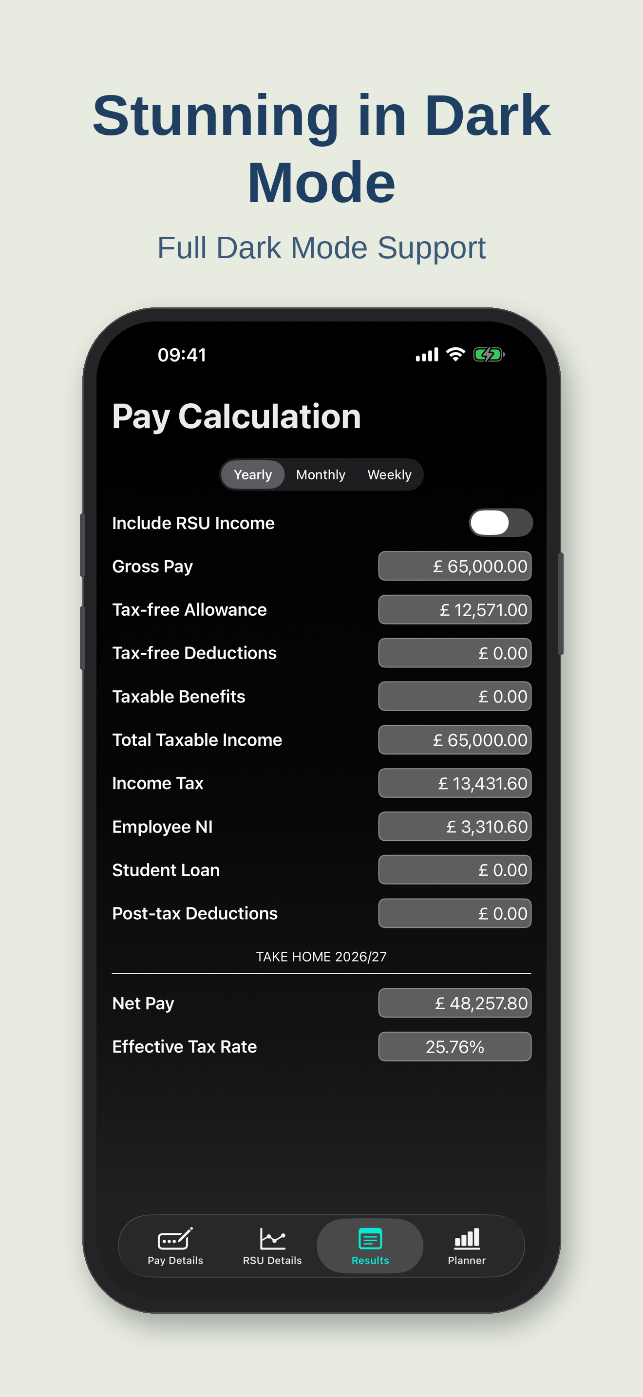 UK Tax & Salary Calculator RSU screenshot 6
