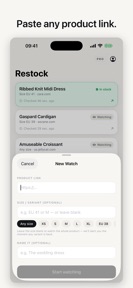 Restock: Stock Alerts screenshot