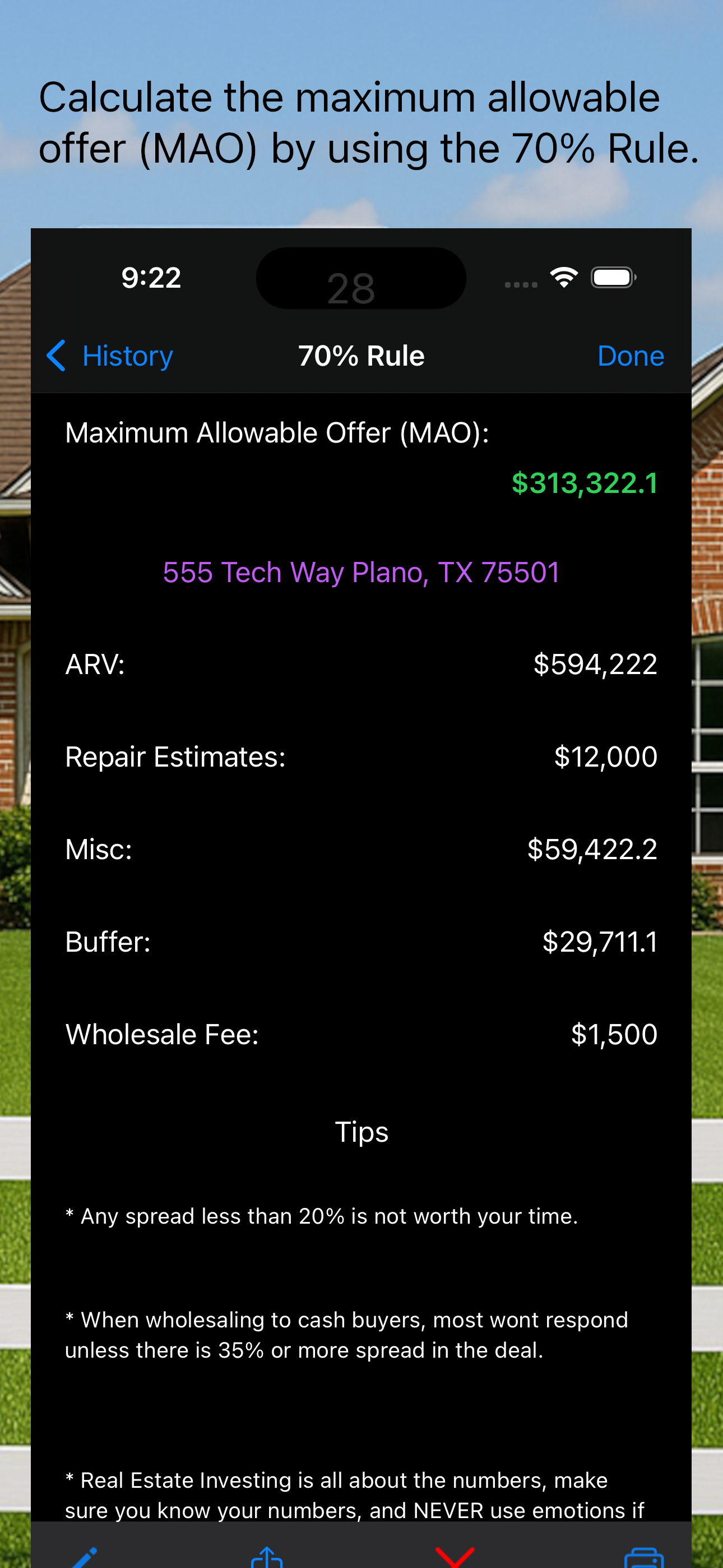 House Flip Analysis
