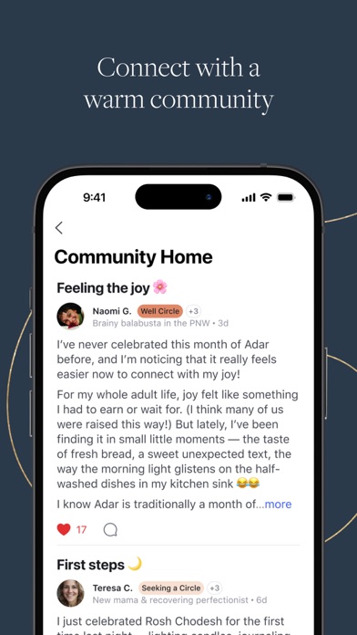 At The Well Collective iPhone screenshot 7 - Social Networking app