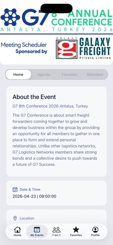 G7events screenshot