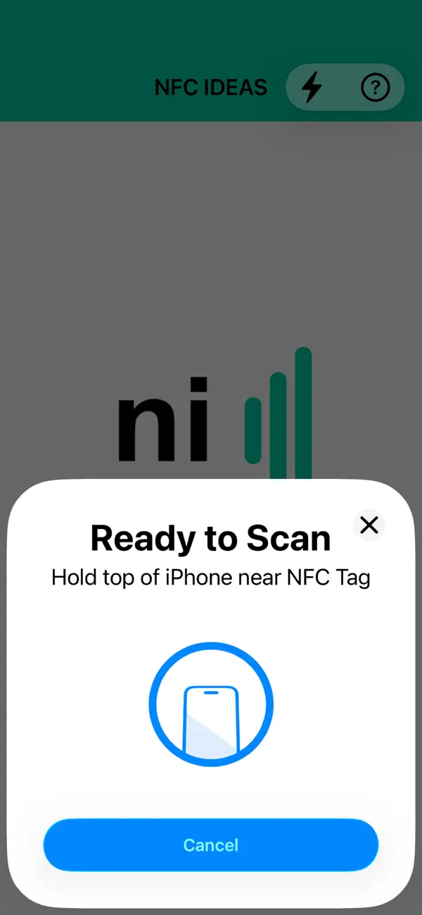 Screenshot #1 pour Nfc Ideas