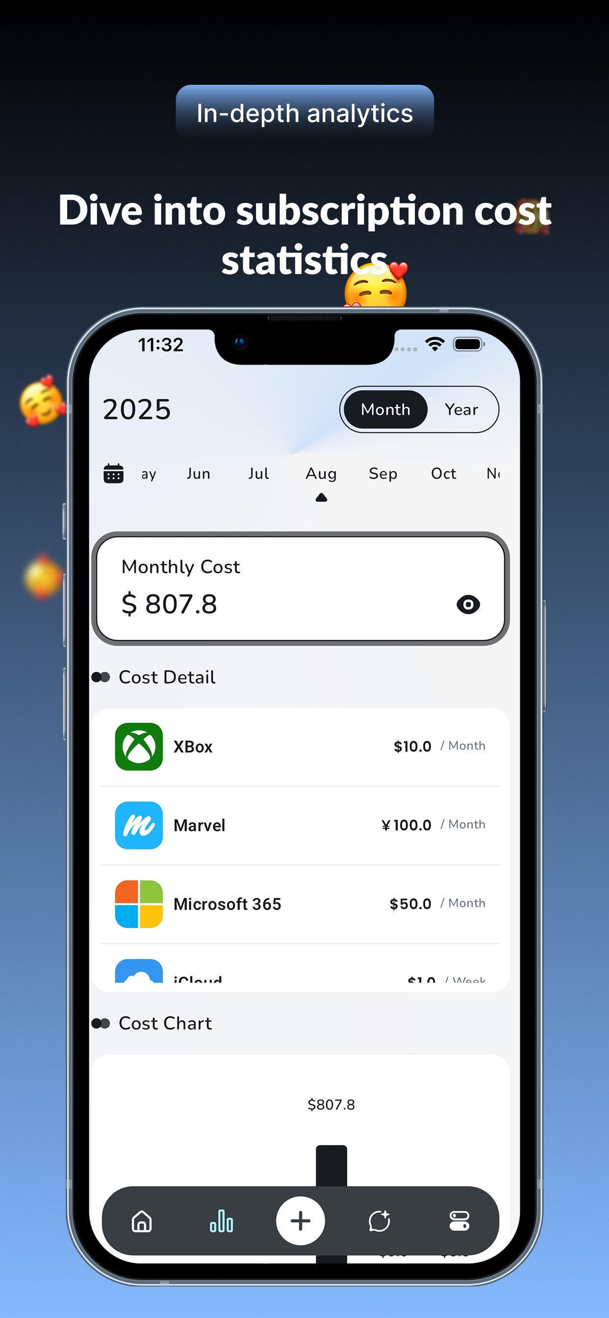 SubFG Tracker screenshot 2