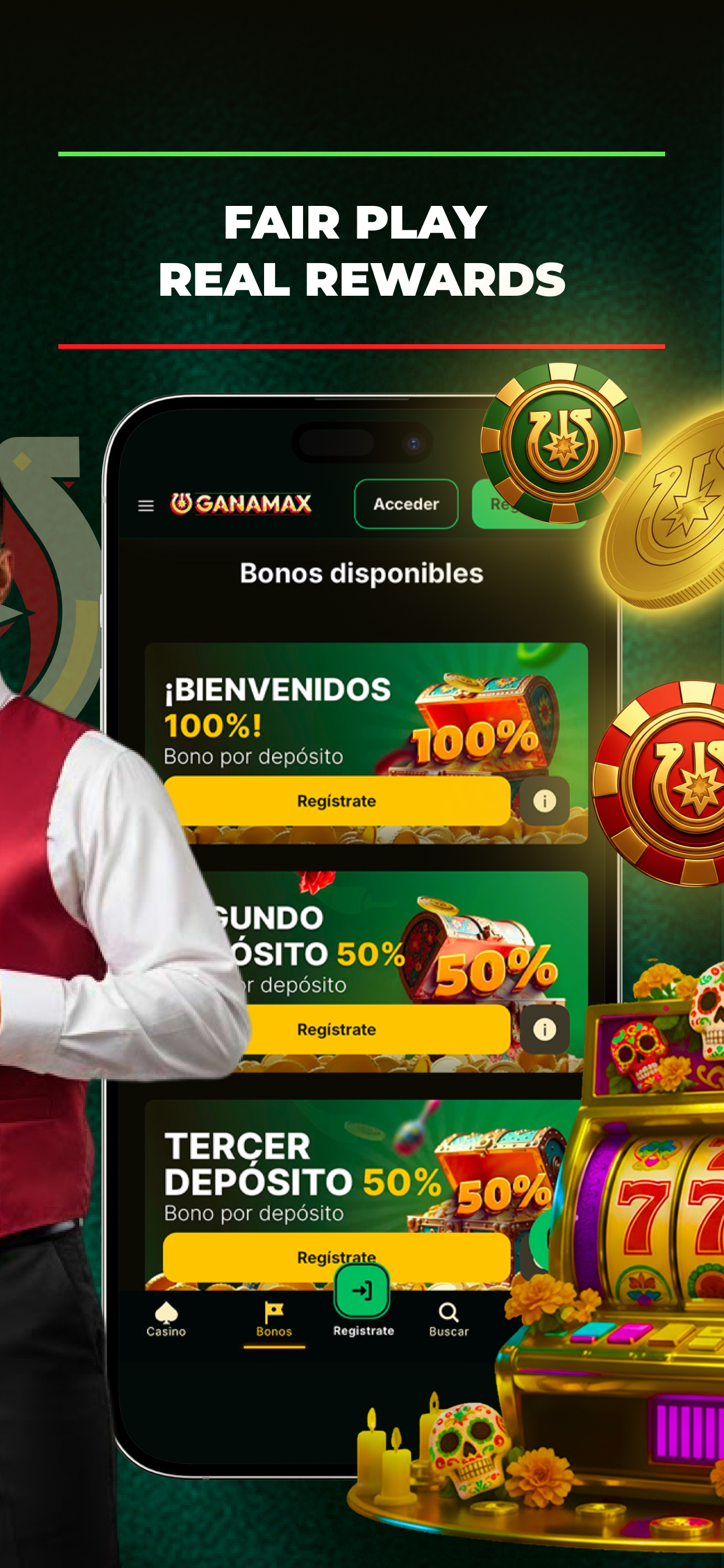 Ganamax: Sports Betting Casino