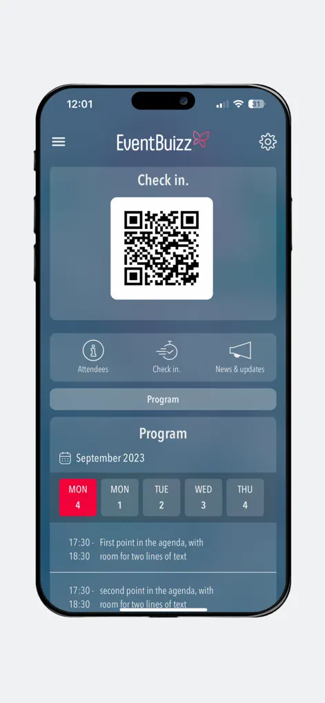 EventBuizz - Business App | MWM