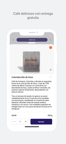 ESCO Coffee Valencia Screenshot 2 of 7