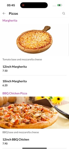 App screenshot