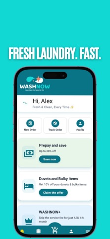 WashNow - Laundry Service Screenshot 1 of 6