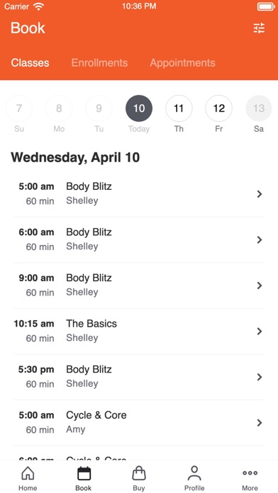 Step4ward Fitness Screenshot