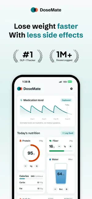 DoseMate: GLP-1 Tracker screenshot 1