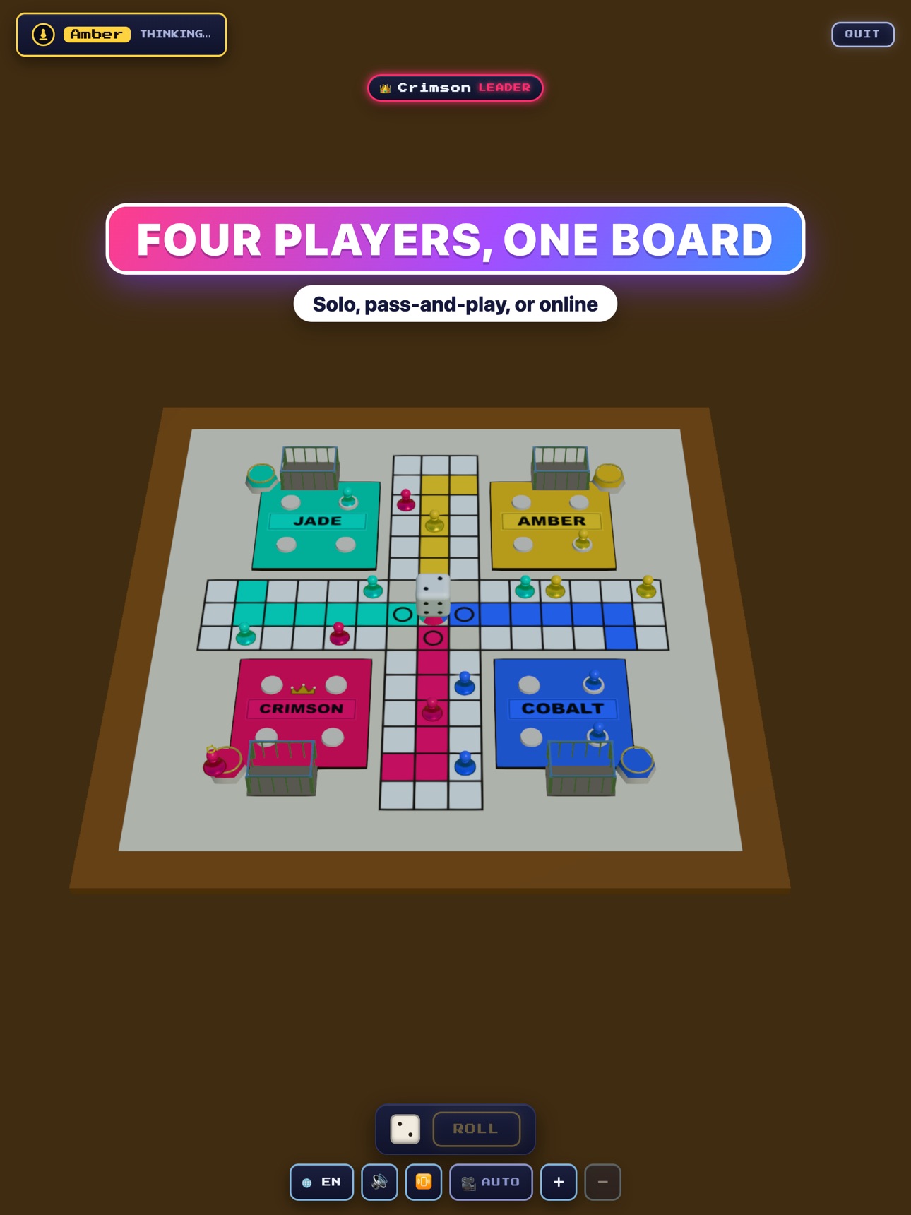Screenshot 10 of Ludo Chaos 3D