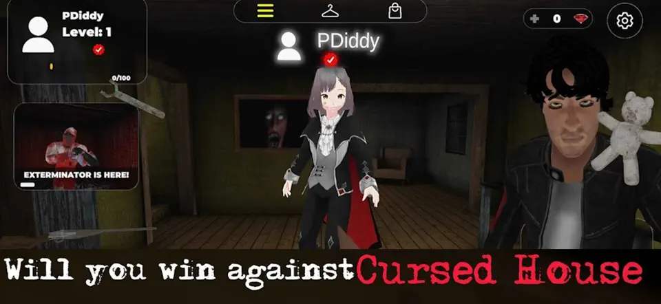 Cursed House Multiplayer 2 iPhone Ekran Görüntüsü 2