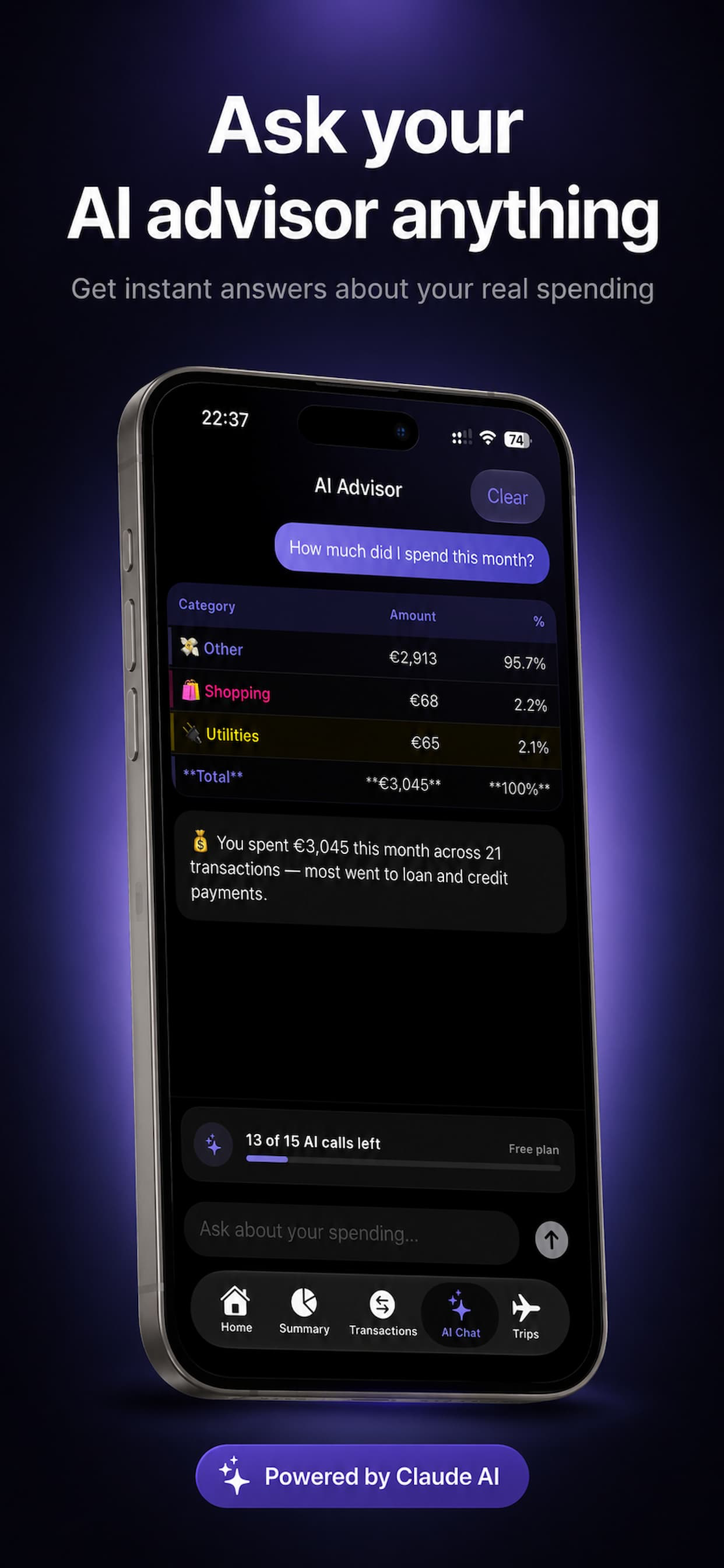 Spendwise AI: Expense Tracker