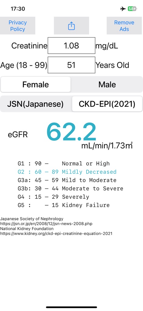 TFGe y función renal - App de Medicina | MWM