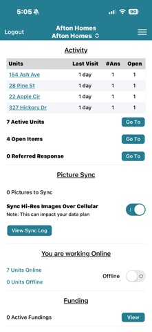 AxisPointe InSite Mobile Screenshot 2 of 4