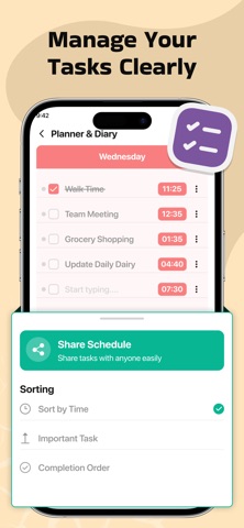 Dairy & Weekly Planner - DoIt Screenshot 1 of 4