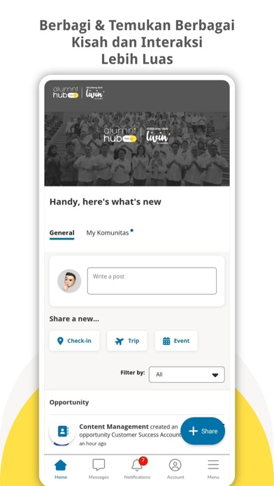 Alumni FEB UI Hub Screenshot