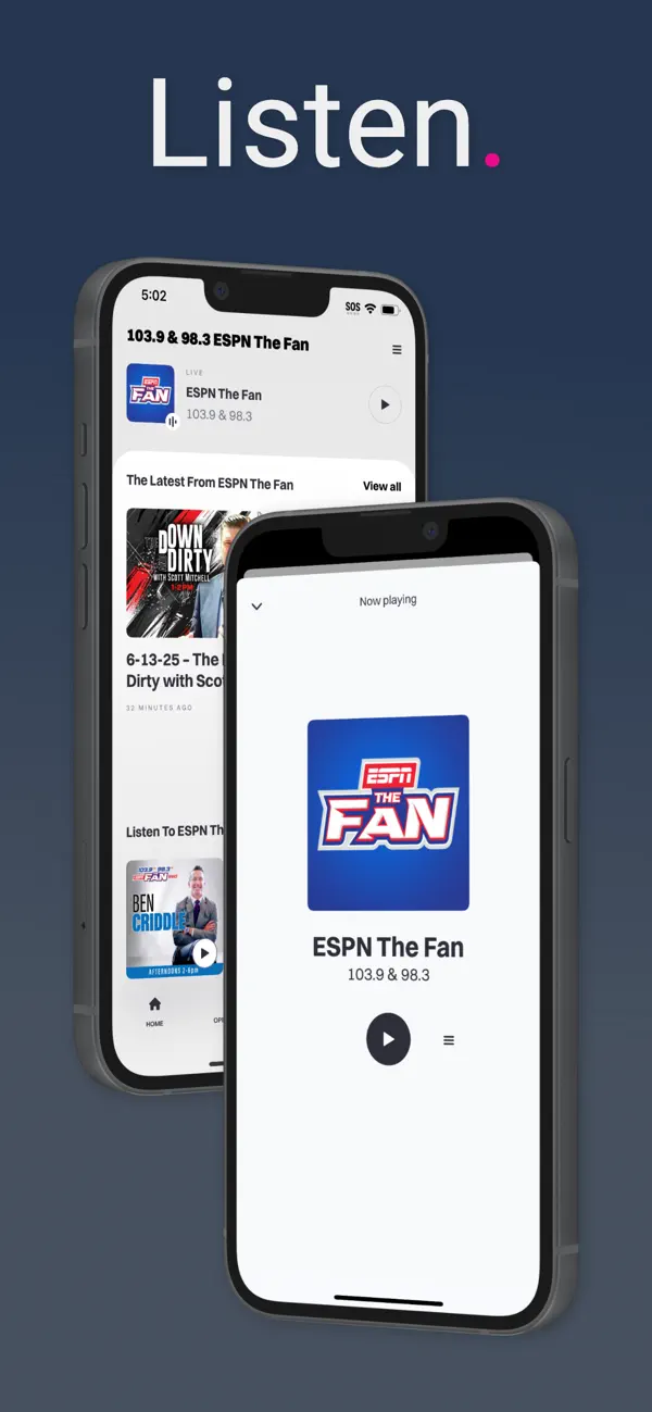 Screenshot #1 pour ESPN The Fan